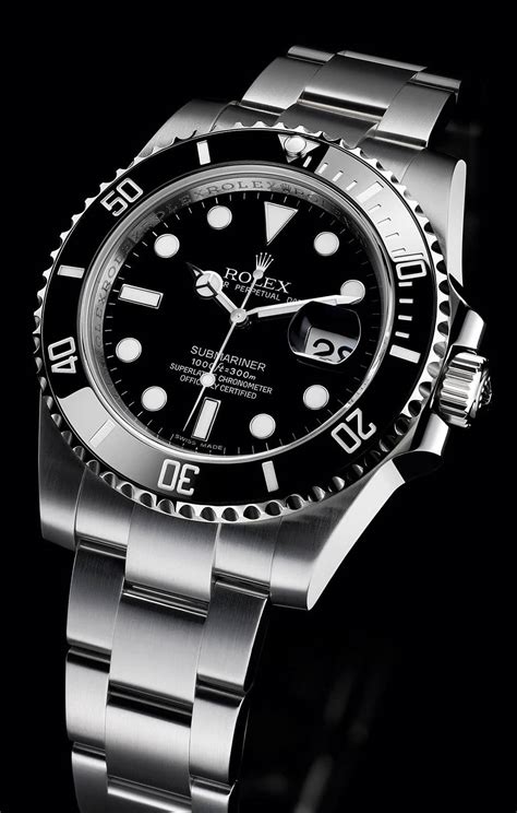 rolex submariner dive watch.